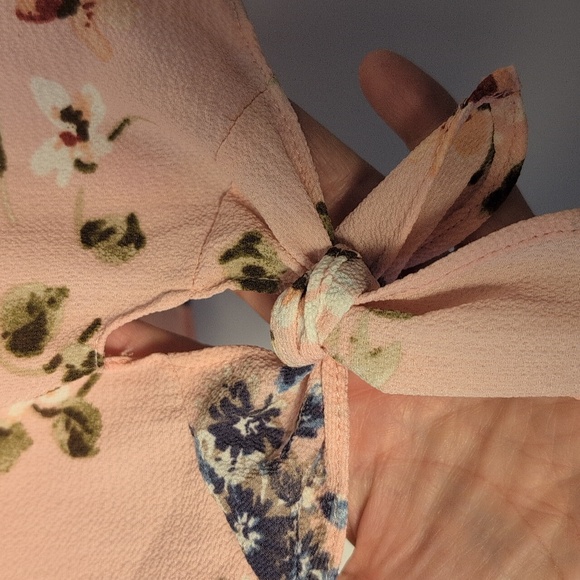 Moa Moa Pink Floral Blouse - Picture 5 of 9